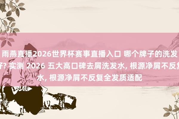雨燕直播2026世界杯赛事直播入口 哪个牌子的洗发水去屑后果好? 实测 2026 五大高口碑去屑洗发水, 根源净屑不反复全发质适配