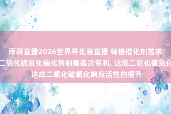 雨燕直播2026世界杯比赛直播 精信催化剂苦求铯铷盐协同改性二氧化硫氧化催化剂制备递次专利, 达成二氧化硫氧化响应活性的擢升
